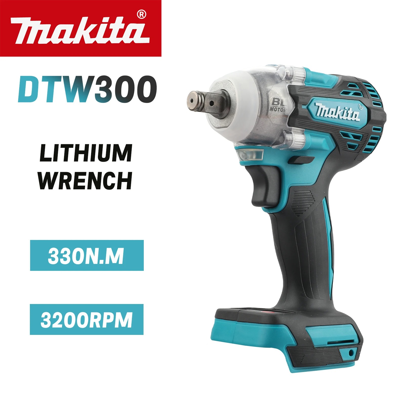 Makita Drill Dtw300 - Avvitatore a Impulsi Brushless Cordless Makita