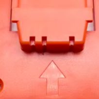 Black+Decker Tool 20V Max - Supporto da parete per batterie agli
