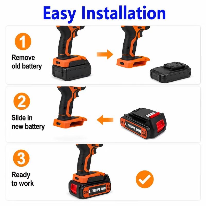 Batteria di ricambio al litio  - Black+Decker Tool Cordless recensione e prezzo