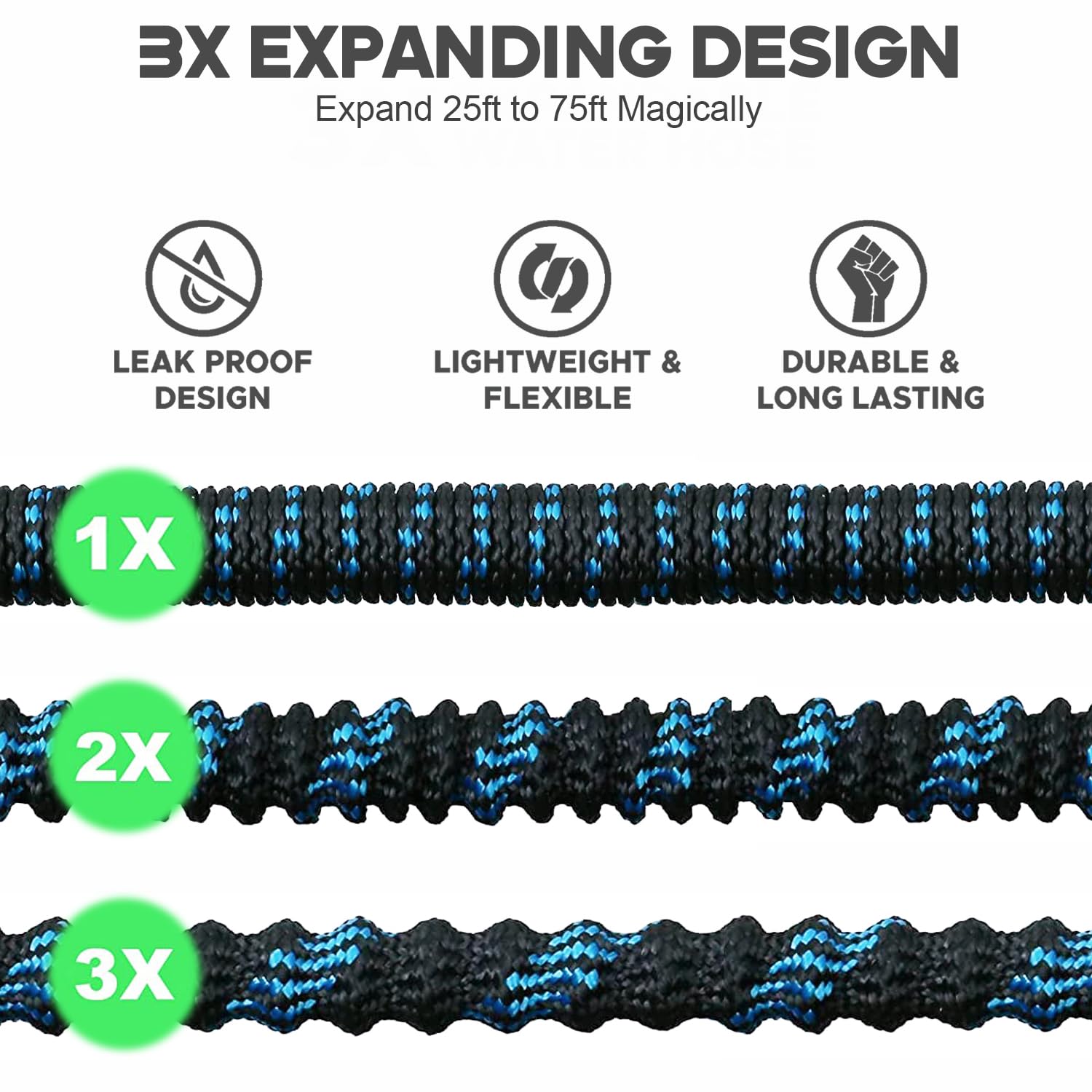Tubo da giardino espandibile t - Flexible Hose Braided recensione e prezzo