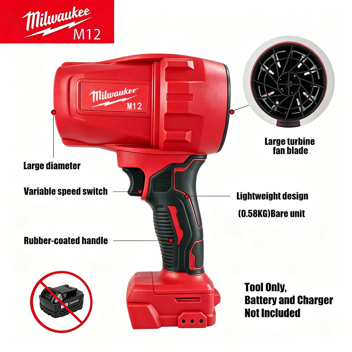Soffiatore a Batteria Milwauke - Milwaukee Drill M12 Fuel recensione e prezzo